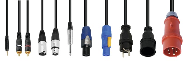 Kabel in der Veranstaltungstechnik